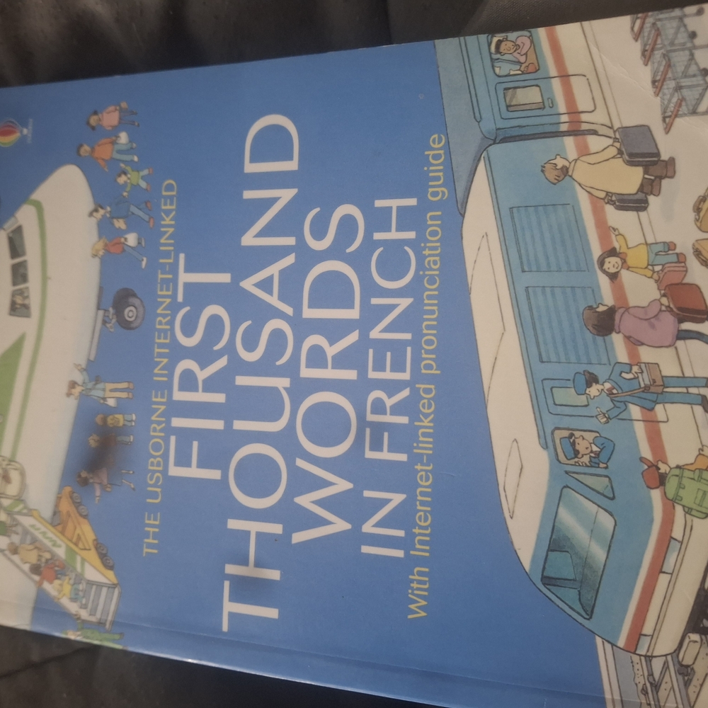 Usborne First Thousand Words in French Book